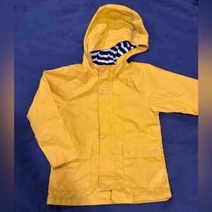 Gap Kids Raincoat with Navy Striped Jersey Lining
